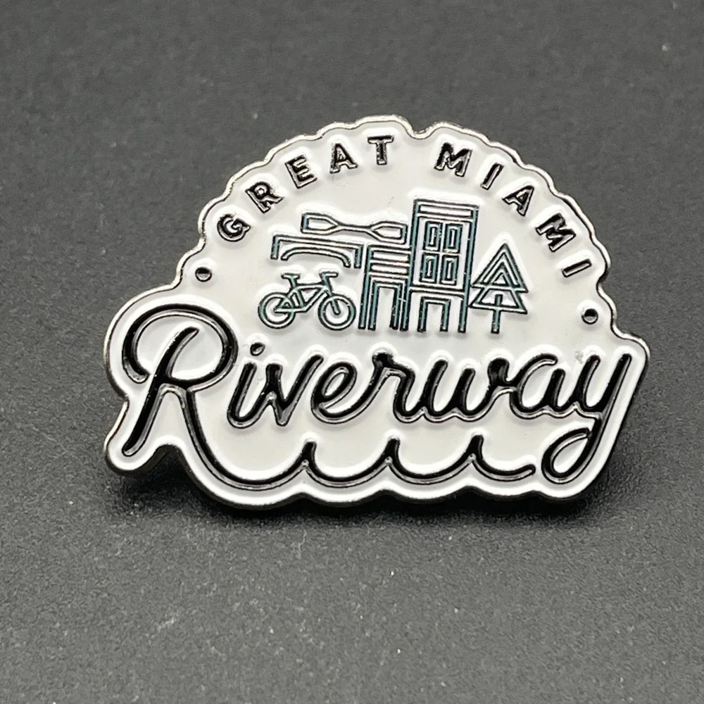 Great Miami Riverway‎ Lapel Hat Pin